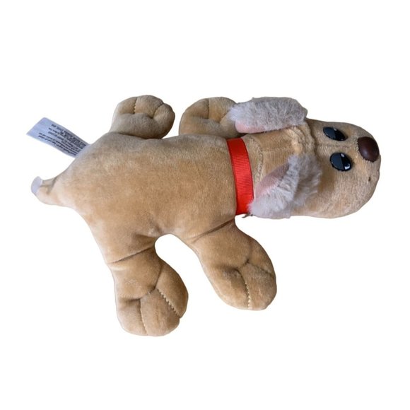 Pound Puppies Plush Stuffed Animal Doll Toy 8 in Tall 2022 Brown Hasbro Dog Pupp - Picture 3 of 5